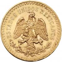 Mexico. 37.5 Grams Pesos (50 Pesos), 1943 Unc - 2