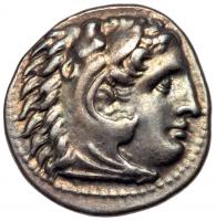 Macedonian Kingdom. Alexander III 'the Great'. Silver Drachm (4.26 g), 336-323 BC