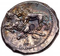 Cilicia, Tarsos. Mazaios. Silver Stater (10.77 g), Satrap of Cilicia, 361/0-334 BC - 2