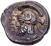 Cilicia, Tarsos. Pharnabazos. Silver Stater (10.81 g), Persian general, 380-374/3 BC