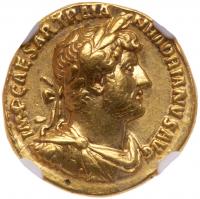 Hadrian. Gold Aureus (6.87 g), AD 117-138