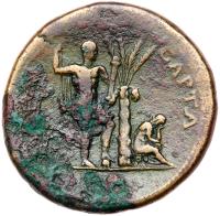 Vespasian. Ã Sestertius (24.38 g), AD 69-79 VF - 2