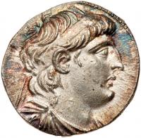 Seleukid Kingdom. Antiochos VII Euergetes. Silver Tetradrachm (14.23 g), 138-129 BC