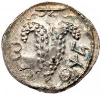 Judaea, Bar Kokhba Revolt. Silver Zuz (3.26 g), 132-135 CE EF