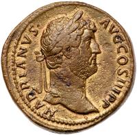 Hadrian. Ã Sestertius (25.43 g), AD 117-138 VF