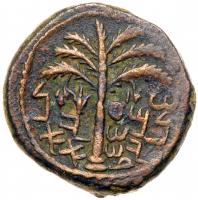 Judaea, Bar Kokhba Revolt. Ã Medium Bronze (15.11 g), 132-135 CE Choice VF