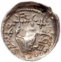 Judaea, Bar Kokhba Revolt. Silver Zuz (2.96 g), 132-135 CE About EF - 2