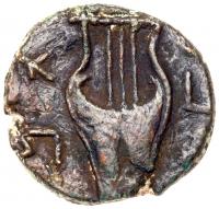 Judaea, Bar Kokhba Revolt. Ã Medium Bronze (5.25 g), 132-135 CE Choice VF - 2