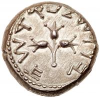 Judaea, The Jewish War. Silver Shekel (13.79 g), 66-70 CE Nearly Mint State - 2