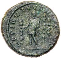 Diadumenian. Ã As (11.01 g), as Caesar, AD 217-218 VF - 2