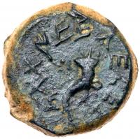 Judaea, Hasmonean Kingdom. Mattathias Antigonos (Mattatayah). Ã 4 Prutot (7.62 g), 40-37 BCE