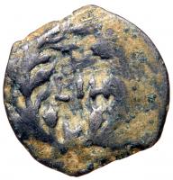 Judaea, Procuratorial. Pontius Pilate. Ã Prutah (1.60 g), 26-36 CE. VF - 2