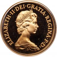 Great Britain. Sovereign, 1984 Choice Brilliant Proof