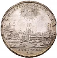 German States: Nuremberg. Taler, 1768-SR PCGS About Unc