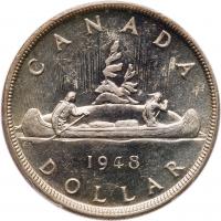 Canada. Dollar, 1948 PCGS MS62 - 2