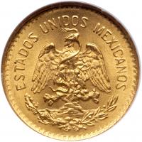 Mexico. 5 Pesos, 1906-M NGC MS66 - 2