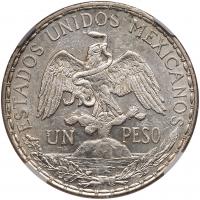 Mexico. Peso, 1911 NGC MS61 - 2