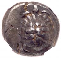 Islands off Attica, Aegina. Silver Stater (12.20 g), ca. 456/45-431 BC