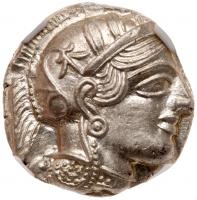 Attica, Athens. Silver Tetradrachm (17.20 g), ca. 454-404 BC