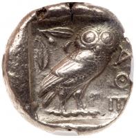 Attica, Athens. Silver Tetradrachm (17.13), ca. 440-404 BC - 2