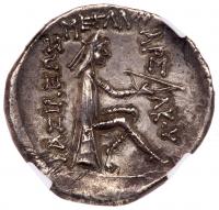 Parthian Kingdom. Mithradates I, c. 164-132 BC. Silver Drachm (3.65g) - 2