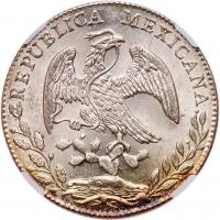 Mexico. 8 Reales, 1881-Go-SB NGC MS64 - 2