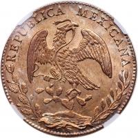 Mexico. 8 Reales, 1881-Go SB NGC MS63 - 2