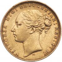 Australia. Sovereign, 1875-M EF