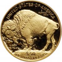 2006-W American Buffalo $50 Gold Coin PCGS PF69 DC - 2