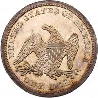 1862 Liberty Seated $1 PCGS Proof 63 - 2