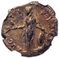 Faustina Junior, wife of Marcus Aurelius. Silver Denarius (2.75g) - 2