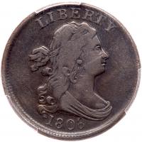 1808 Bust 1/2C PCGS VF30