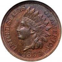 1899 Indian Head 1C NGC PF65 RB