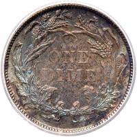 1883 Liberty Seated 10C ICG MS64 - 2