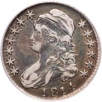 1814 Bust 50C PCGS VF20