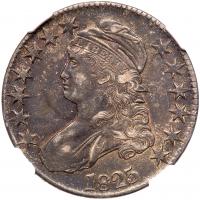 1825 Bust 50C NGC EF45