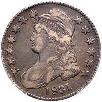 1831 Bust 50C PCGS EF40