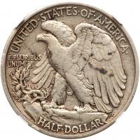 1916-S Liberty Walking 50C NGC EF40 - 2