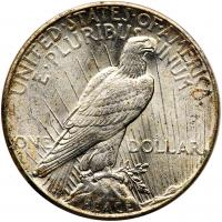 1928 Peace $1 ANACS MS62 - 2