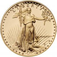 1987-P American Eagle $25 Gold Coin ICG PF69 DC