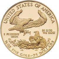 1987-P American Eagle $25 Gold Coin ICG PF69 DC - 2