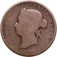 Canada. 25 Cents, 1875 AG