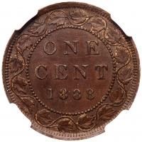 Canada. Cent, 1888 NGC MS63 BR - 2