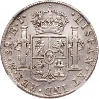 Mexico. 8 Reales, 1811-Mo HJ NGC About Unc - 2