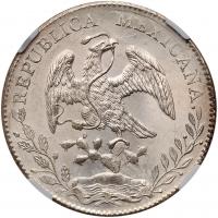 Mexico. 8 Reales, 1897-Zs FZ NGC MS62 - 2