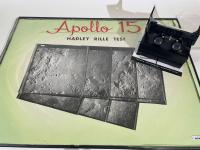 Apollo 15 Lunar Mapping Camera System Exhibit Display and Abrams Stereoscope