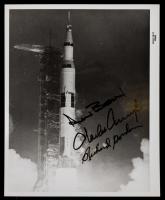 Apollo 12-14 Collection: Apollo 12 Vintage NASA Photo Crew Signed, Apollo 13 Signed by Haise Lovell, Apollo 14 Crew Signed. 5 Ph