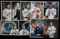 Group Of 9 Moonwalker Signed Portraits