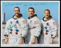 Apollo 9 Collection: Two (2) Crew Signed Photographs