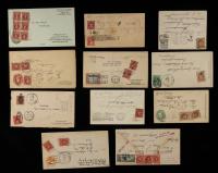 1881-1945 Group Of 11 Postage Due Covers